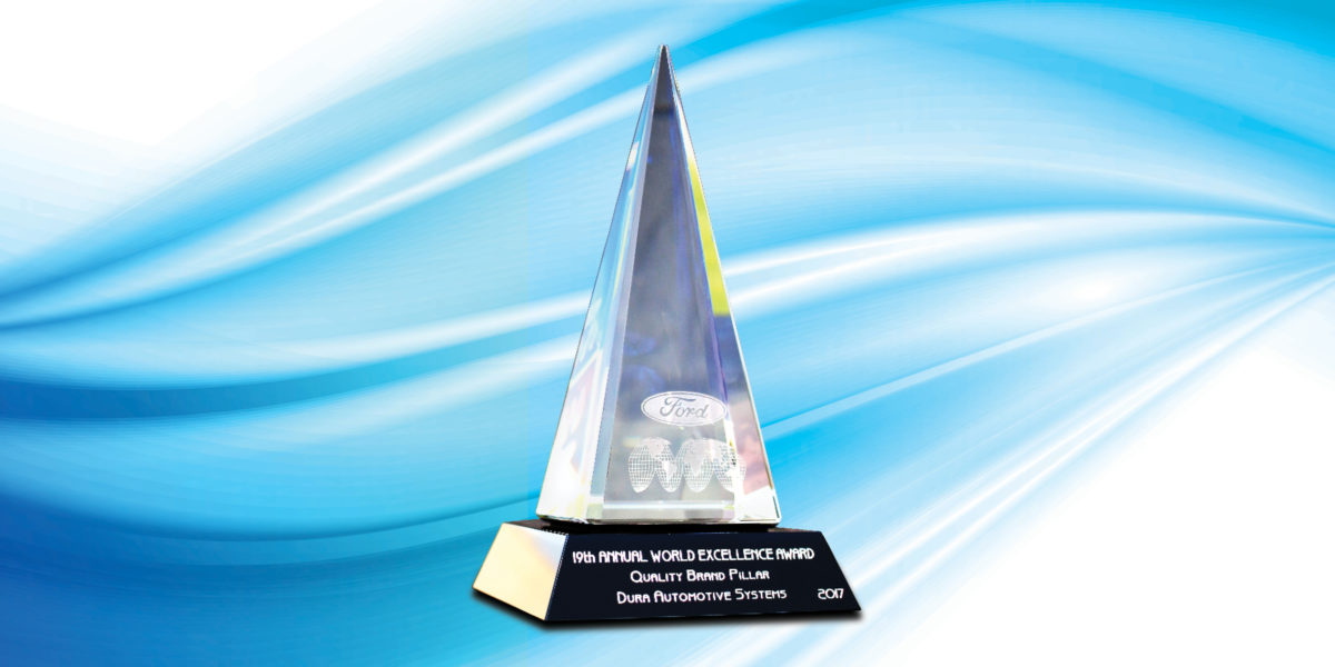 Ford World Excellence Award - Quality Brand Pillar